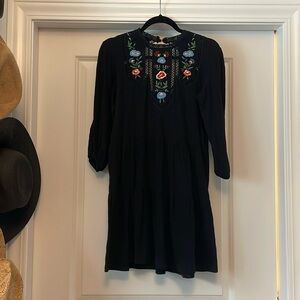 Embroidered Topshop Dress